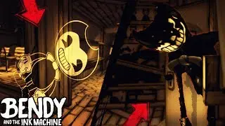 GHOST BENDY, BACKWARD MAP & BUGS!! | Bendy and the Ink Machine [Chapter 2 backwards] Hacking