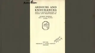 Ardours and Endurances - Robert Nichols | Full Audiobook 📚