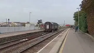 HST Power car heads for Derby RTC.