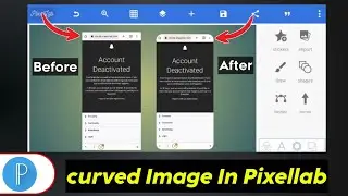 Rounded Corners Photo Edit  Pixelab | Pixellab Me Photo Ko Curve Kaise Karen