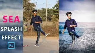 Sea Splash Effect | Photoshop Manipulation Tutorial 2018