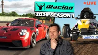 iRacing NEW Porsche Cup & FIA Cross Car - Are They FUN? - Live Testing