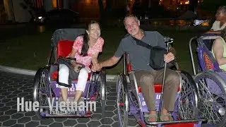Hue, Vietnam - Cyclo Ride and Dinner at the Citadel 4K