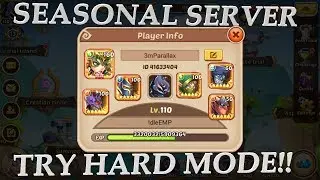 Idle Heroes Seasonal Server: TRY HARD MODE!?!?!
