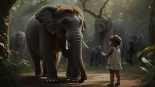 The Elephant and the Lost Monkey | Stories for Kids