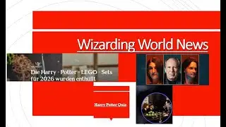 Wizarding World News 18 🥰;  Unteranderem: Hans Zimmer komponiert die Musik 👀
