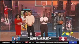 NBA LEGENDS PREVIEW THUNDER-ROCKETS & KNICKS-WARRIORS CLASHES! Part 2 of 2