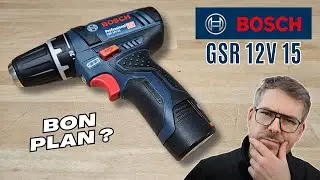 Perceuse visseuse Bosch Pro GSR 12V 15 : TEST / AVIS