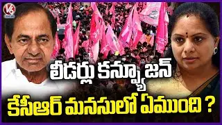 Why KCR Silent On kavitha Issue , What Reason Behind It | V6 News