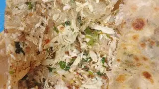 chicken paratha cooked by sadaf wafa,s kitchen