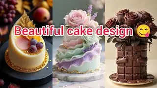 Beautiful cake design#chocolate cake#ice cake#video#viral#
