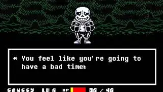 Undertale The New Chance:Sans Fight (complete)
