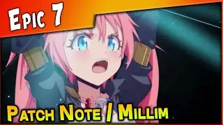 Patch Note #Epic7 • Tensura Collab  - Patch Note - Analyse Millim ►【Epic Seven】