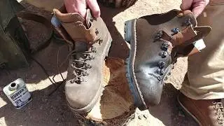 How to oil leather hiking boots
