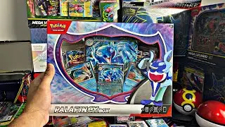 OPENING A PALAFIN EX BOX FROM WALMART 