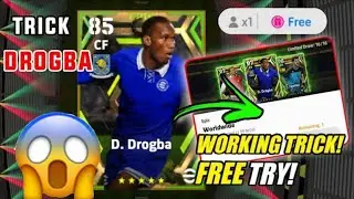 Trick To Get 100 Rated Drogba From Free Epic Worldwide Pack || eFootball 2023 Mobile