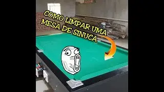 SECREDOS DE COMO LIMPAR UMA MESA DE SINUCA