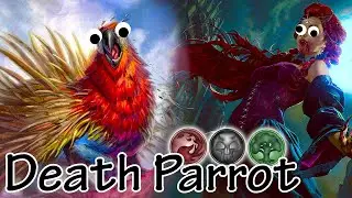 Deathtouch Tribal Porcuparrot Climbs the Ladder in Core 2021 Mono Green Meta [Arena Ranked Bo1]