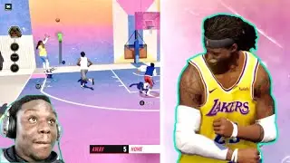 ROYREACTS | NBA LIVE 19  - 3V3 LIVE RUN | ICONS  BACKCOURT DEFENDER