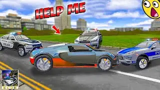 😁 Забавный арест Bugatti | Гонки на экстремальных автомобилях 3D | Забавный момент с экстремальны...