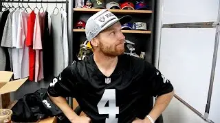 Rugby Player Receives OAKLAND RAIDERS NFL Fan Starter Pack From A Subscriber!