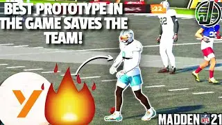 BEST PROTOTYPE IN THE GAME SAVES THE TEAM! CRAZY OPTION PLAYS!  MADDEN 21 THE YARD GAMEPLAY!