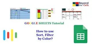 How to use Sort and Filter by color 🎨 in Google Sheets Part - 10-B (বাংলা)