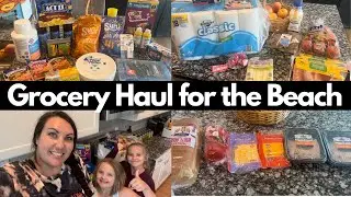 Grocery Haul! For the beach!!! #budget #vacation #beach