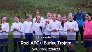 Pool AFC u11 girls 3-2 Burley Trojans u11 girls
