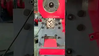 QA32-10B Combined punching and shearing machine #ironwork #punchingmachinefactory