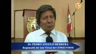 Primer centro preuniversitario virtual de la UNMSM, 2014