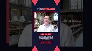 Professor Les Green supports the CAUT censure of UofT