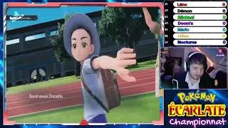 Pok&eacute;mon Ecarlate Championnat fin de jeu let'splay fr-Lenorez59 et sa commu (le championnat commence)
