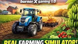 DOING FARMINGplaying a tractor simulator 3d  With poloce man game in thersor #short #video #viral 