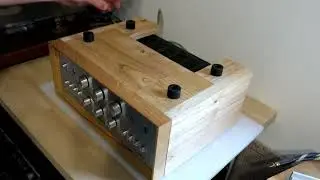 Handmade chestnut woodcase for Marantz 1060