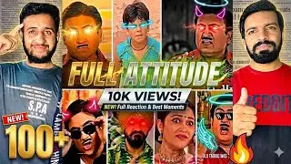 Reaction on Jethalal Full Attitude Video🔥/Jethalal Thug Life😂//Pakistani Reaction #zeegang
