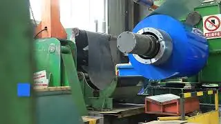 Color coated coil product display