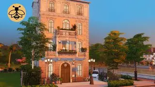Kupfergraben Townhouse | The Sims 4 Speed Build