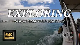 4K🇵🇭⛵MANILA BAY BOAT TOUR / WALK TO EXPLORE #seaside