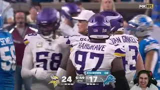 WELCOME BACK JJ Minnesota Vikings vs. Detroit Lions Game Highlights | NFL 2025 Season Week 9