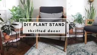 Thrifted Decor | DIY Multi Level Plant Stand