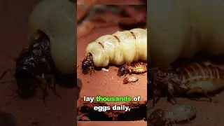 This Giant Termite Queen Lays Thousands of Eggs Every Day!