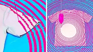 COOL DIY CLOTHES HACKS || Creative Ways To Decorate Your T-shirts