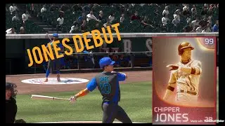 He's such a beast! Immortal Chipper Jones Debut | MLB The Show 18 Diamond Dynasty