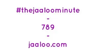 jaaloo.com 789 #jaaloo #jaaloodemonstration #JackLookman #thejaaloominute​⁠ @JaalooPuzzles #mrjaaloo