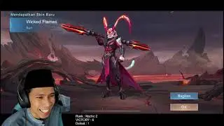 Review Skin Collector Sun Wicked Flames Game Play Mobile Legends Indonesia