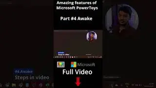 Microsoft PowerToys Feature: Keep PC Awake Without Changing Settings! 🚀 #Shorts