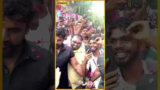 Mass Entry கொடுத்த Vikram மலர் தூவி கொண்டாடிய Fans | Bison FDFS #shorts