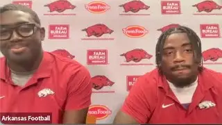 Arkansas Players Press Conference &ndash; Tennessee Week