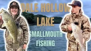 DALE HOLLOW LAKE SMALLMOUTH FISHING WITH RAINBOW GUIDE SERVICES!!!!!!!